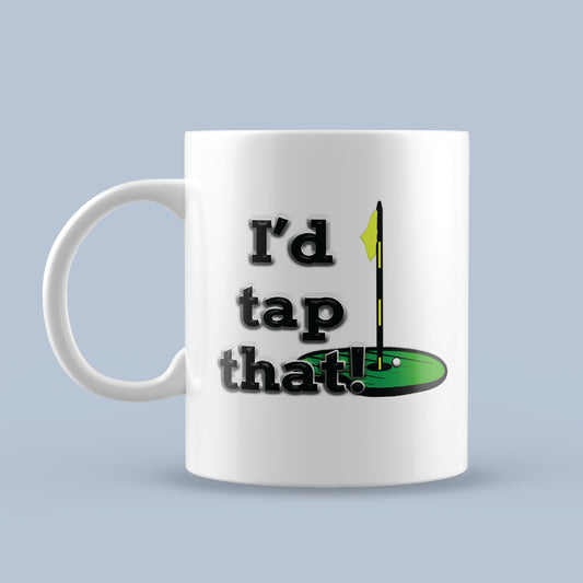 I'd tap that! Funny novelty golf mug ideal for gifts or present